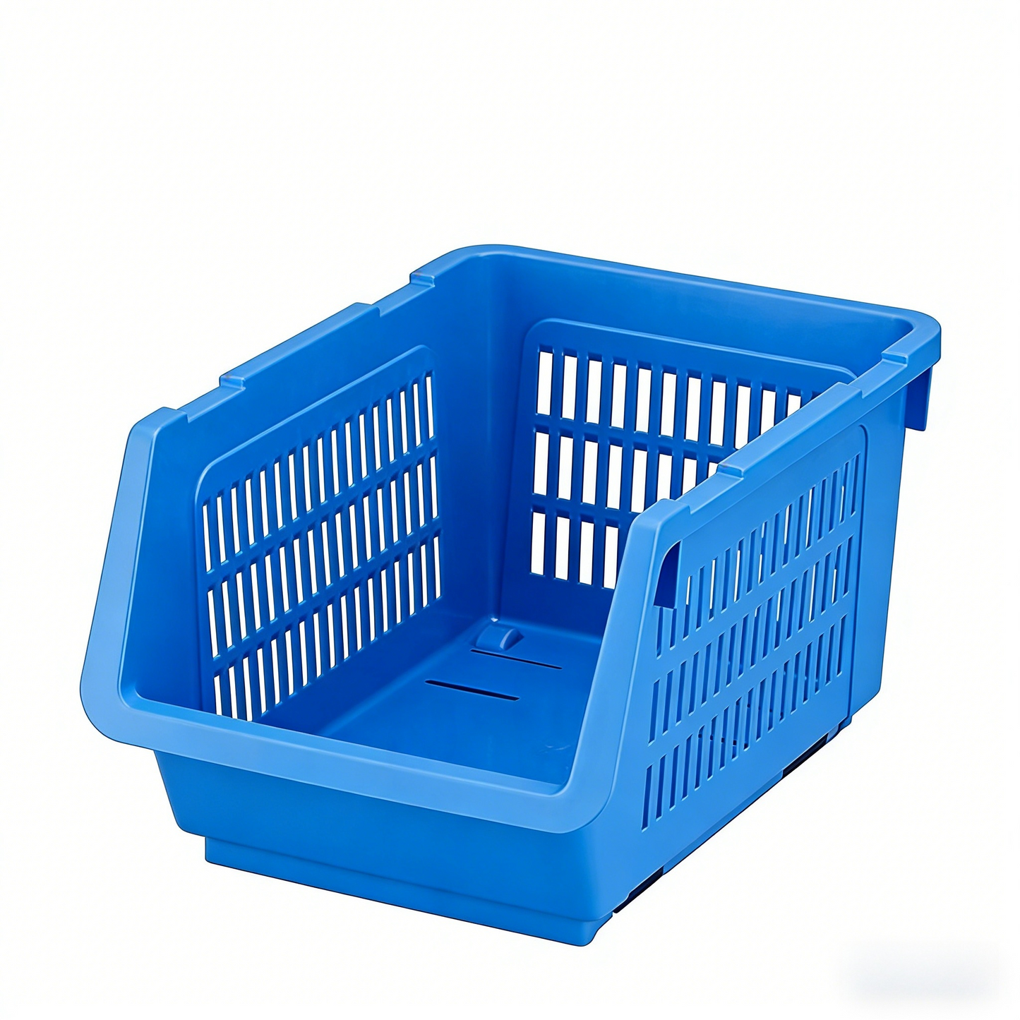 Stackable Plastic Storage Basket for Kitchen & Pantry