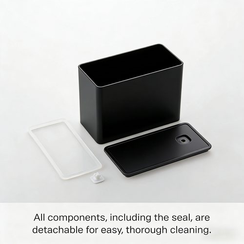 Airtight Coffee Storage Canister with Measuring Spoon