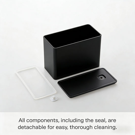 Airtight Coffee Storage Canister with Measuring Spoon