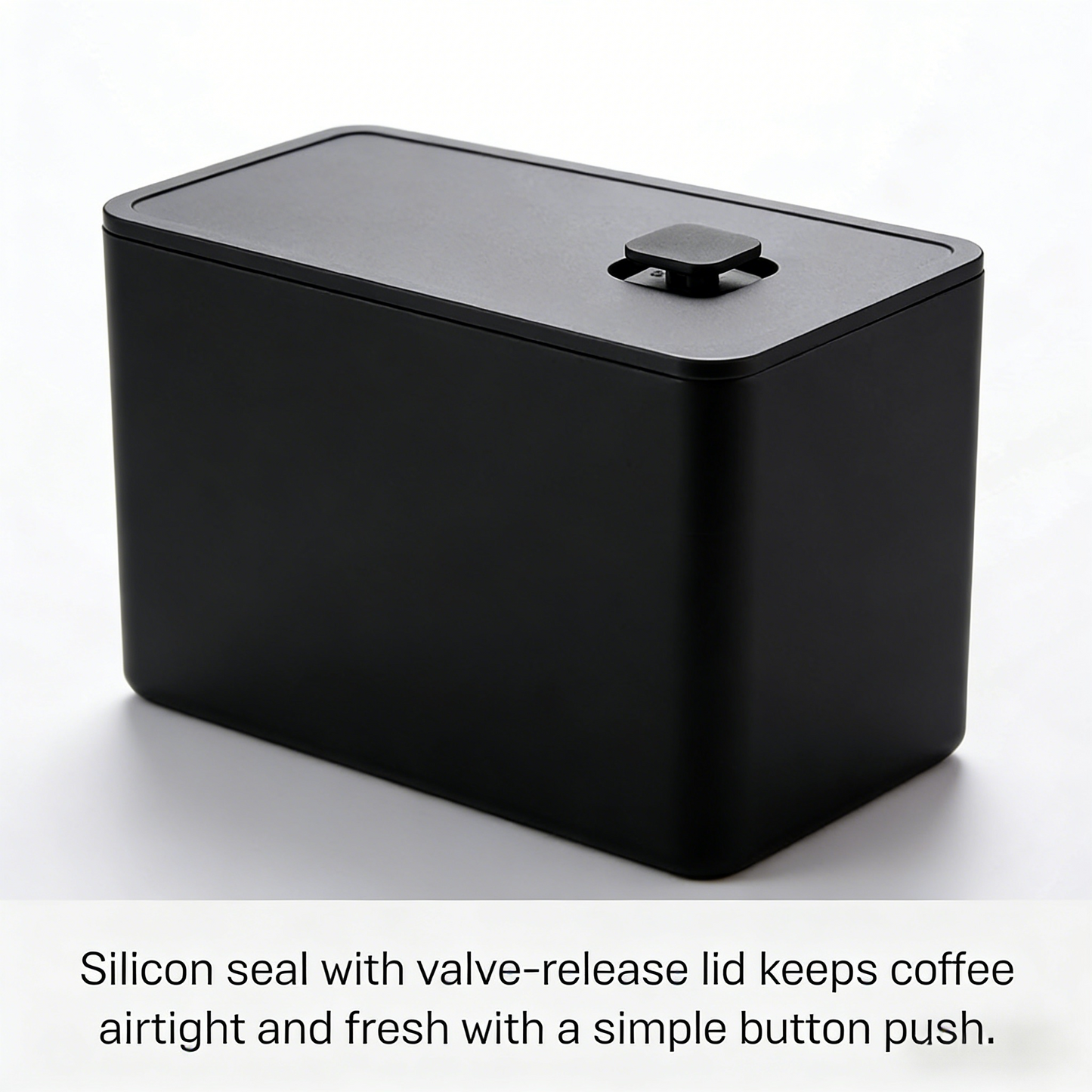 Airtight Coffee Storage Canister with Measuring Spoon