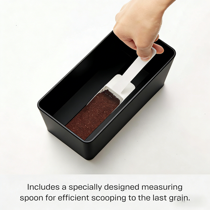 Airtight Coffee Storage Canister with Measuring Spoon